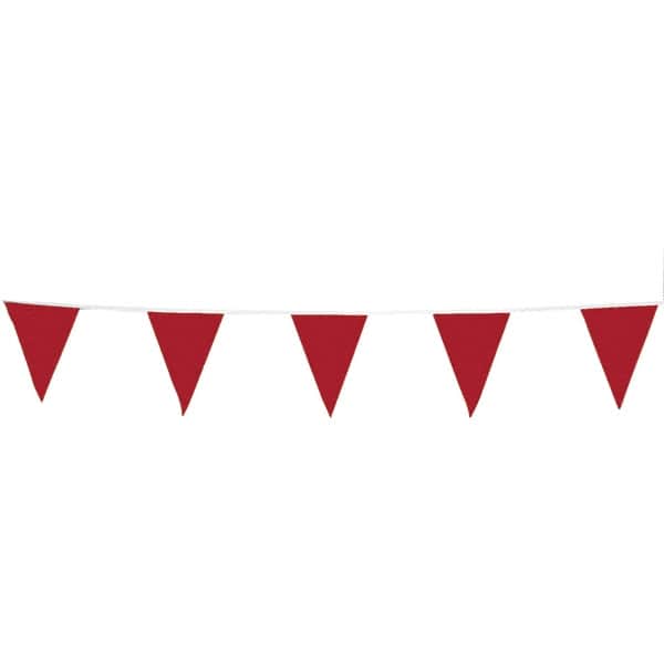 PRO-SAFE - Pennants Color: Red Overall Length (Feet): 105.00 - Exact Tooling