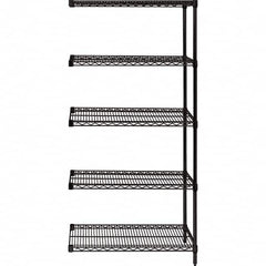 Quantum Storage - 72" Wide, 74 High, Open Shelving Accessory/Component - Use with #1630 Built-In Combination Lock - Exact Tooling