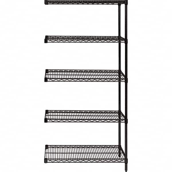 Quantum Storage - 60" Wide, 86 High, Open Shelving Accessory/Component - Use with #1630 Built-In Combination Lock - Exact Tooling