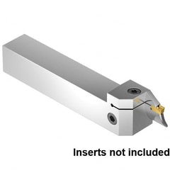 Kennametal - External Thread, 26mm Max Cut of Depth, 6mm Min Groove Width, 6" OAL, Right Hand Indexable Grooving Cutoff Toolholder - 1" Shank Height x 1" Shank Width, EG0600M06P04 Insert Style, EVSB Toolholder Style, Series Beyond Evolution - Exact Tooling