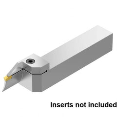 Kennametal - External Thread, 26mm Max Cut of Depth, 5mm Min Groove Width, 6" OAL, Left Hand Indexable Grooving Cutoff Toolholder - 1" Shank Height x 1" Shank Width, EG0500M05P04 Insert Style, EVSB Toolholder Style, Series Beyond Evolution - Exact Tooling