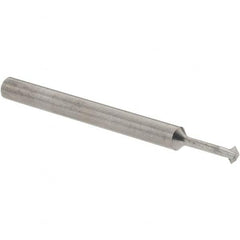 Accupro - 3/32° 3/32" Cut Diam, 0.047" Cut Width, 1/8" Shank, Solid Carbide Double-Angle Cutter - Exact Tooling