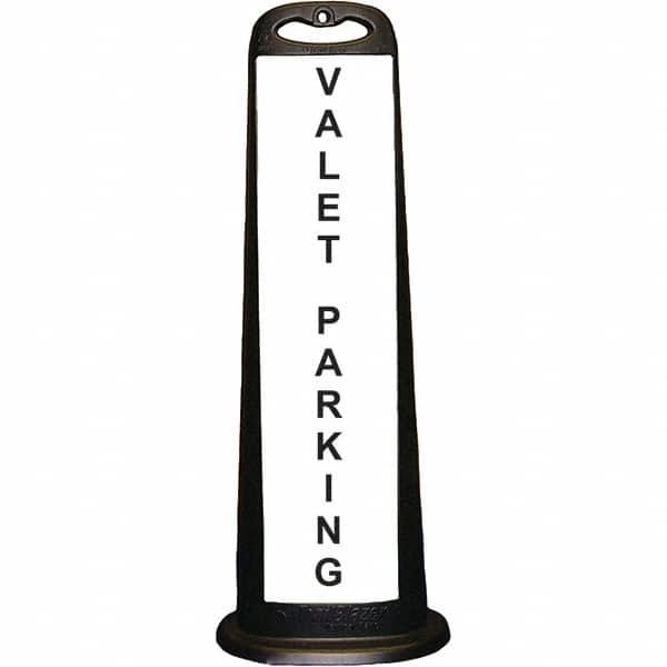 PRO-SAFE - Traffic Barrels, Delineators & Posts Type: Vertical Panel Material: Polyethylene - Exact Tooling