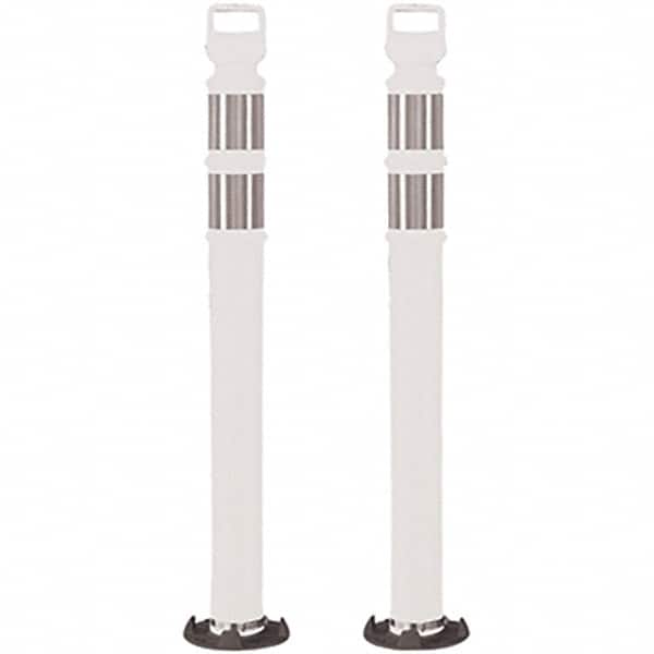 PRO-SAFE - Traffic Barrels, Delineators & Posts Type: Delineator Post Material: Polyethylene - Exact Tooling