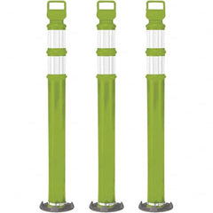 PRO-SAFE - Traffic Barrels, Delineators & Posts Type: Delineator Post Material: Polyethylene - Exact Tooling