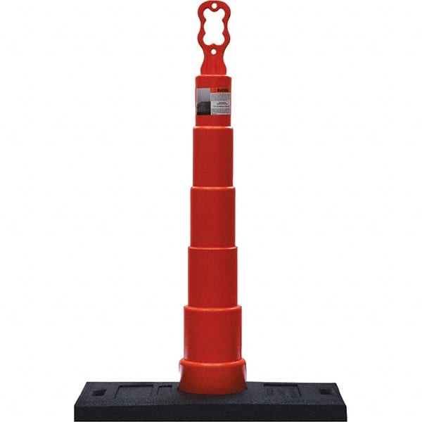 PRO-SAFE - Traffic Barrels, Delineators & Posts Type: Rooftop Perimeter Kit Material: Polyethylene - Exact Tooling
