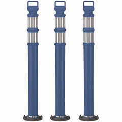 PRO-SAFE - Traffic Barrels, Delineators & Posts Type: Delineator Post Material: Polyethylene - Exact Tooling