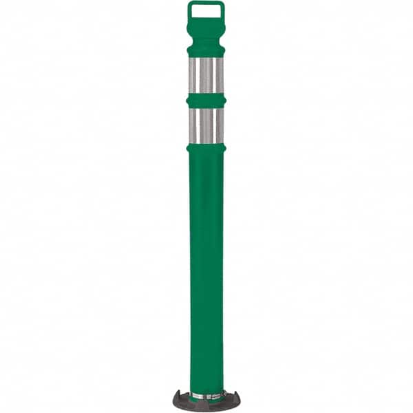 PRO-SAFE - Traffic Barrels, Delineators & Posts Type: Delineator Post Material: Polyethylene - Exact Tooling