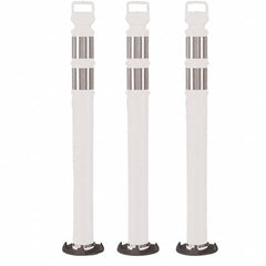 PRO-SAFE - Traffic Barrels, Delineators & Posts Type: Delineator Post Material: Polyethylene - Exact Tooling