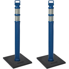PRO-SAFE - Traffic Barrels, Delineators & Posts Type: Delineator Post Material: Polyethylene - Exact Tooling
