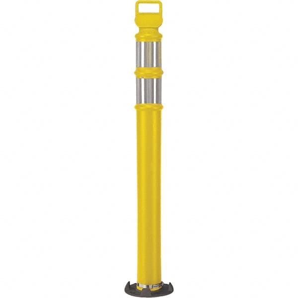 PRO-SAFE - Traffic Barrels, Delineators & Posts Type: Delineator Post Material: Polyethylene - Exact Tooling