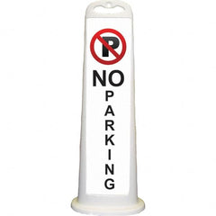 PRO-SAFE - Traffic Barrels, Delineators & Posts Type: Vertical Panel Material: Polyethylene - Exact Tooling