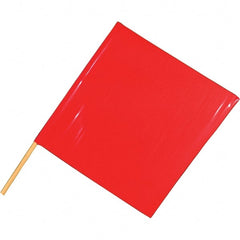 PRO-SAFE - Traffic Flags & Wind Socks Type: Flags Flag Height (Inch): 24 - Exact Tooling
