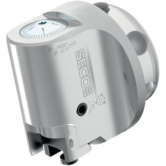 Seco - 80mm Body Diam, Manual Fine Boring Head - 85mm to 115mm Bore Diam, 85mm Bar Hole Diam - Exact Tooling