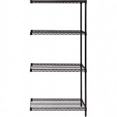 Quantum Storage - 60" Wide, 86 High, Open Shelving Accessory/Component - Use with #1630 Built-In Combination Lock - Exact Tooling