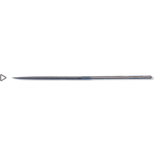 ‎5-1/2″ Three-Square Shape File 0 Cut - Exact Tooling