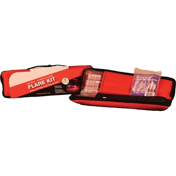 PRO-SAFE - Highway Safety Kits Type: Emergency Roadside Kit Number of Pieces: 6 - Exact Tooling