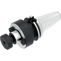 Seco - CAT40 Taper Shank 1/2" Pilot Diam Shell Mill Holder - 1.31" Flange to Nose End Projection, 1.44" Nose Diam - Exact Tooling