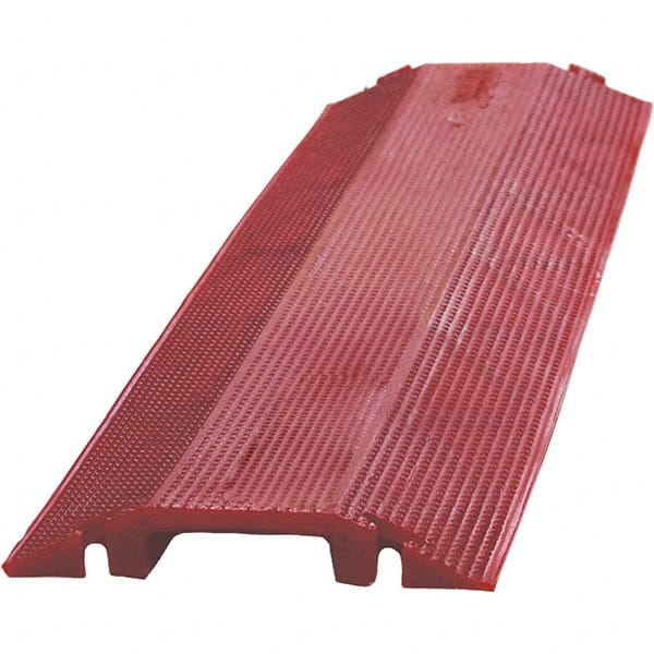 PRO-SAFE - 36" Long x 10-1/2" Wide x 1-1/2" High, Polyurethane Ramp Cable Guard - Exact Tooling