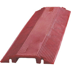 PRO-SAFE - 36" Long x 10-1/2" Wide x 1-1/2" High, Polyurethane Ramp Cable Guard - Exact Tooling