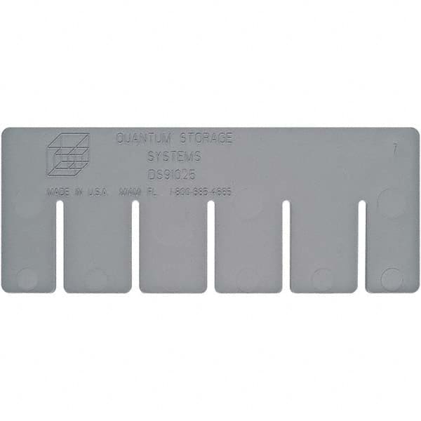 Quantum Storage - Bin Accessories Type: Bin Divider For Use With: DG91025 - Exact Tooling