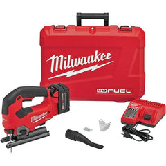 Milwaukee Tool - Cordless Jigsaws Voltage: 18 Strokes per Minute: 0-3500 - Exact Tooling