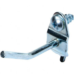NMC - 1" Long Pegboard Hook - 1" Projection, 30° Bend, Steel - Exact Tooling