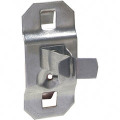 NMC - 7/8" Long Extended Spring Clip Pegboard Hook - 7/8" Projection, Stainless Steel - Exact Tooling