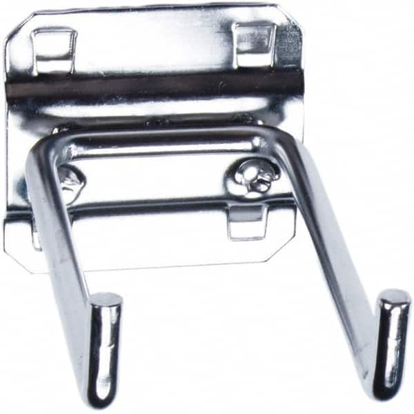 NMC - Pegboard Hooks Type: Double Rod 90 Degree End Bend Projection: 4 (Inch) - Exact Tooling