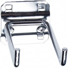 NMC - Pegboard Hooks Type: Double Rod 90 Degree End Bend Projection: 4 (Inch) - Exact Tooling