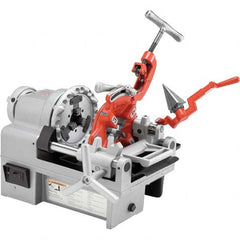 Ridgid - Pipe Threading Machines Maximum Pipe Size Capacity (mm): 37.00 Maximum Pipe Size Capacity (Inch): 1-1/2 - Exact Tooling