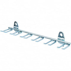 NMC - 1-3/8" Long Multi-Prong Tool/Wrench Holder Pegboard Hook - 1-3/8" Projection, Steel - Exact Tooling