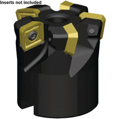 Kennametal - 5 Inserts, 30.02mm Cutter Diam, 1.65mm Max Depth of Cut, Indexable High-Feed Face Mill - 22mm Arbor Hole Diam, 50mm High, KSSM Toolholder, SE.X443AE.N7... Inserts, Series KSSM - Exact Tooling