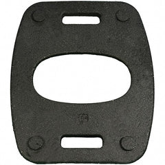 PRO-SAFE - 22" Wide x 1.3" High Recycled Rubber Vertical Panel Base - Exact Tooling