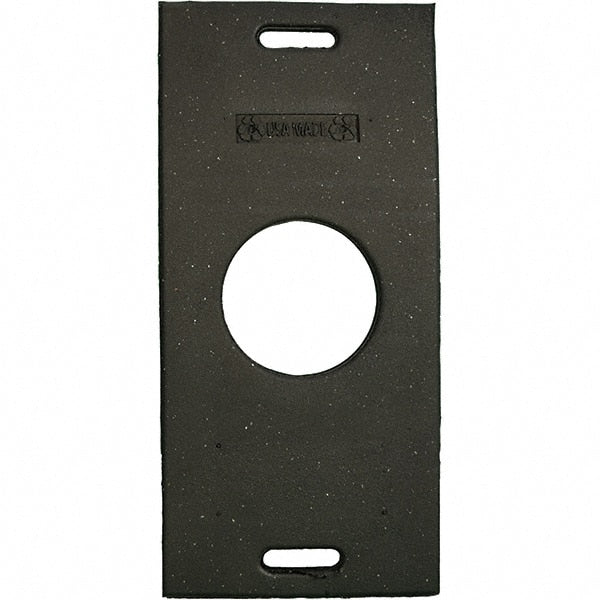PRO-SAFE - 30" Wide x 2" High Recycled Rubber Channelizer Base - Exact Tooling