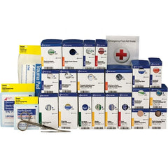 PRO-SAFE - 202 Piece, 50 Person, Smartcompliance Kit - 11" Wide x 17" Deep x 2-1/2" High, No Container Included - Refill Only - Exact Tooling