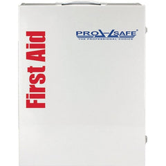 PRO-SAFE - 654 Piece, 150 Person, Smartcompliance Kit - 5" Wide x 16" Deep x 21" High, Metal Cabinet - Exact Tooling