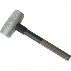 American Hammer - 4 Lb Aluminum Nonsparking Soft Face Hammer - Exact Tooling