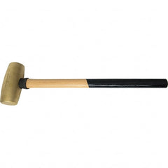 American Hammer - 12 Lb Brass Nonsparking Hammer - Exact Tooling