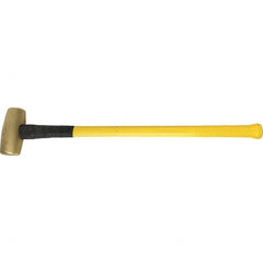American Hammer - 14 Lb Brass Nonsparking Hammer - Exact Tooling