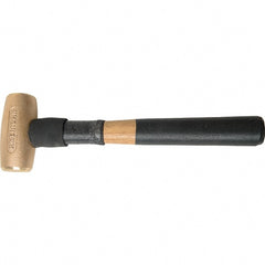 American Hammer - 3-1/2 Lb Brass Nonsparking Hammer - Exact Tooling