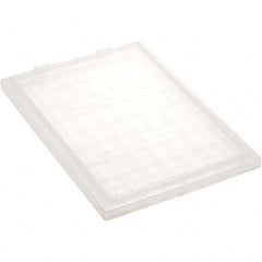 Quantum Storage - Tote & Storage Container Lids For Use With: Quantum Storage Systems - SNT200 Width (Decimal Inch): 6.4 - Exact Tooling