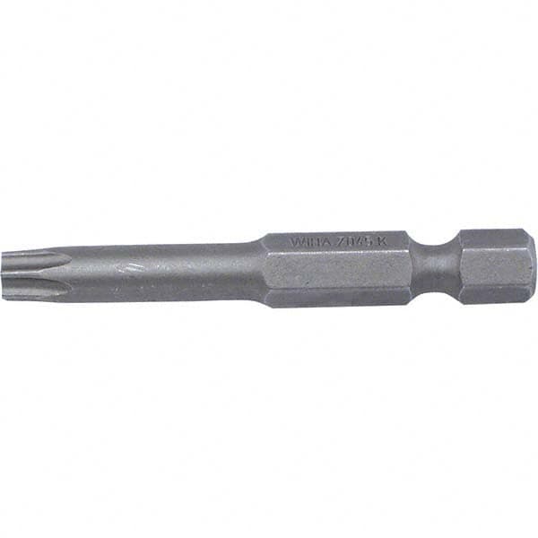Wiha - T8 Power Bit - 1/4" Drive, 2" OAL - Exact Tooling