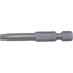Wiha - T8 Power Bit - 1/4" Drive, 2" OAL - Exact Tooling