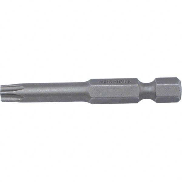 Wiha - T27 Power Bit - 1/4" Drive, 2" OAL - Exact Tooling