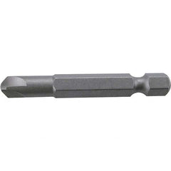 Wiha - #6 Power Bit - 1/4" Drive, 2" OAL - Exact Tooling