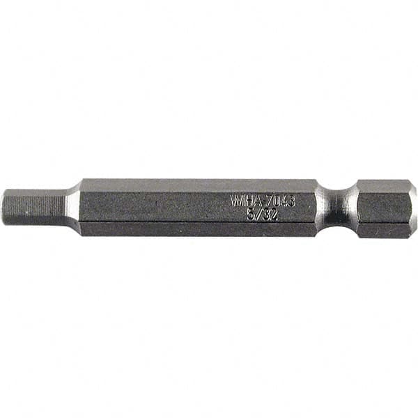 Wiha - 6mm Power Bit - 2-3/4" OAL - Exact Tooling