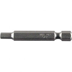 Wiha - 6mm Power Bit - 2-3/4" OAL - Exact Tooling