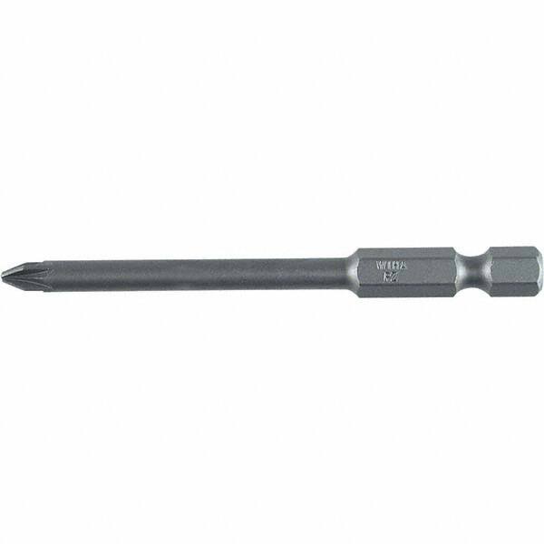 Wiha - PZ.0 Power Bit - 1/4" Drive, 2-3/4" OAL - Exact Tooling