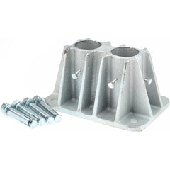 PRO-SAFE - Rail Mount Kits & Parts; Contents: Set of Anchor Bolts ; Mounting Plate Width (Inch): 7 ; Mounting Plate Length (Inch): 4 - Exact Tooling